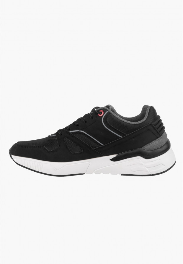 Buty Sportowe Męskie Big Star Czarne JJ174278