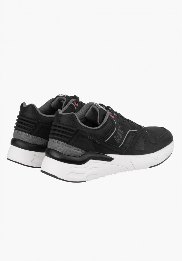 Buty Sportowe Męskie Big Star Czarne JJ174278