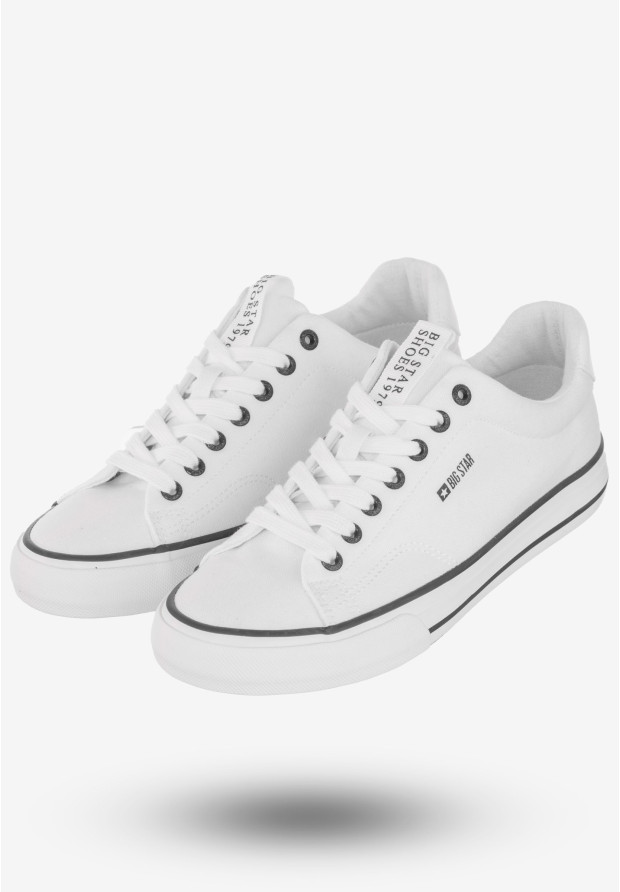 Trampki Męskie Buty Sportowe Tenisówki BIG STAR Białe NN174017