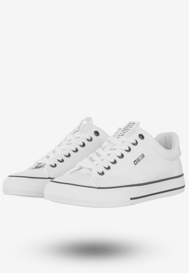 Trampki Męskie Buty Sportowe Tenisówki BIG STAR Białe NN174017