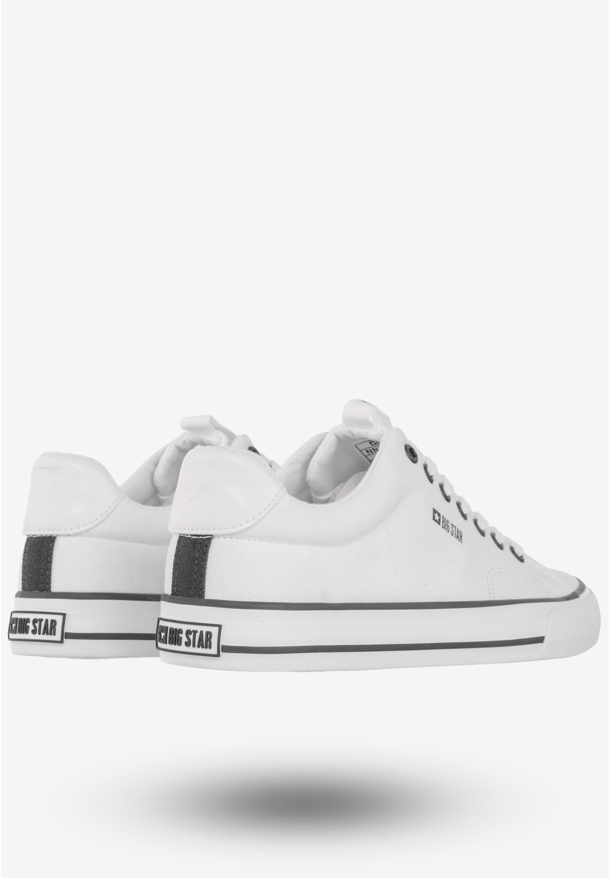 Trampki Męskie Buty Sportowe Tenisówki BIG STAR Białe NN174017