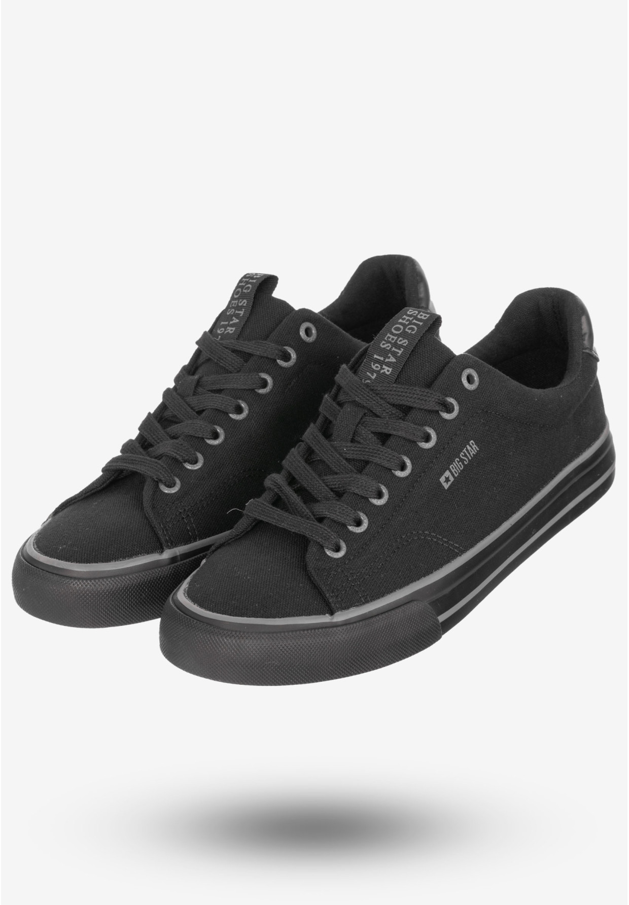 Trampki Męskie Buty Sportowe Tenisówki BIG STAR Czarne NN174018