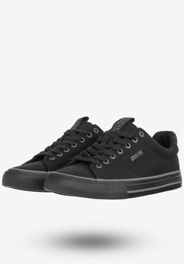 Trampki Męskie Buty Sportowe Tenisówki BIG STAR Czarne NN174018