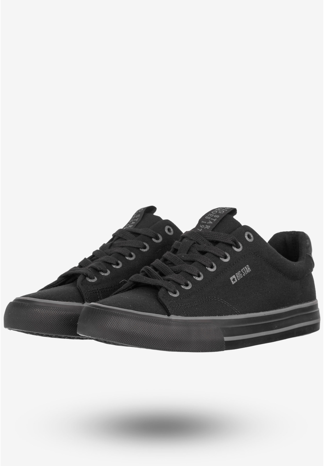 Trampki Męskie Buty Sportowe Tenisówki BIG STAR Czarne NN174018