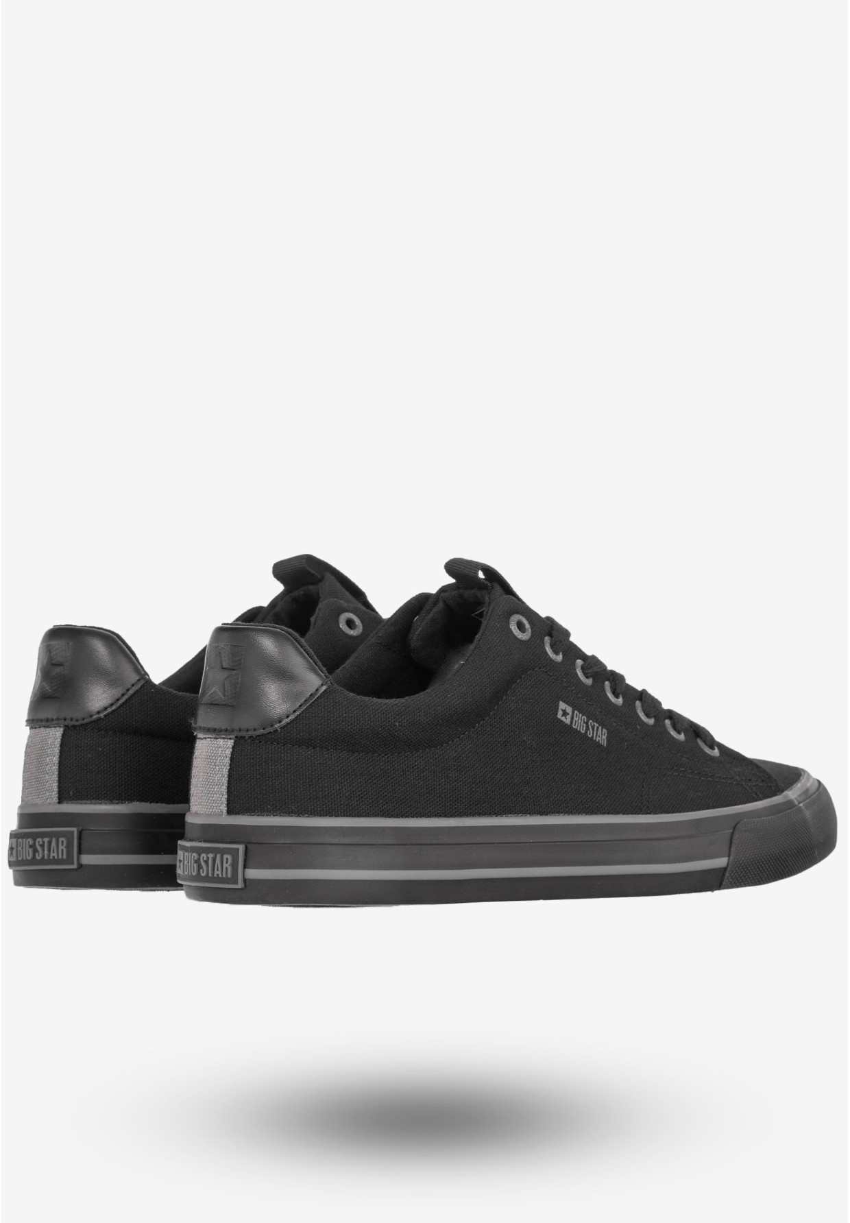 Trampki Męskie Buty Sportowe Tenisówki BIG STAR Czarne NN174018