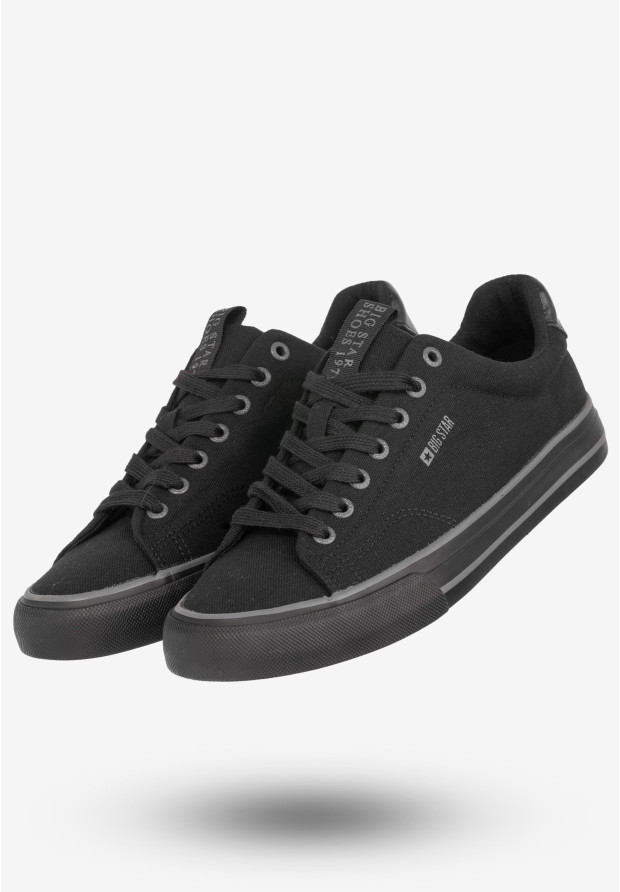 Trampki Męskie Buty Sportowe Tenisówki BIG STAR Czarne NN174018