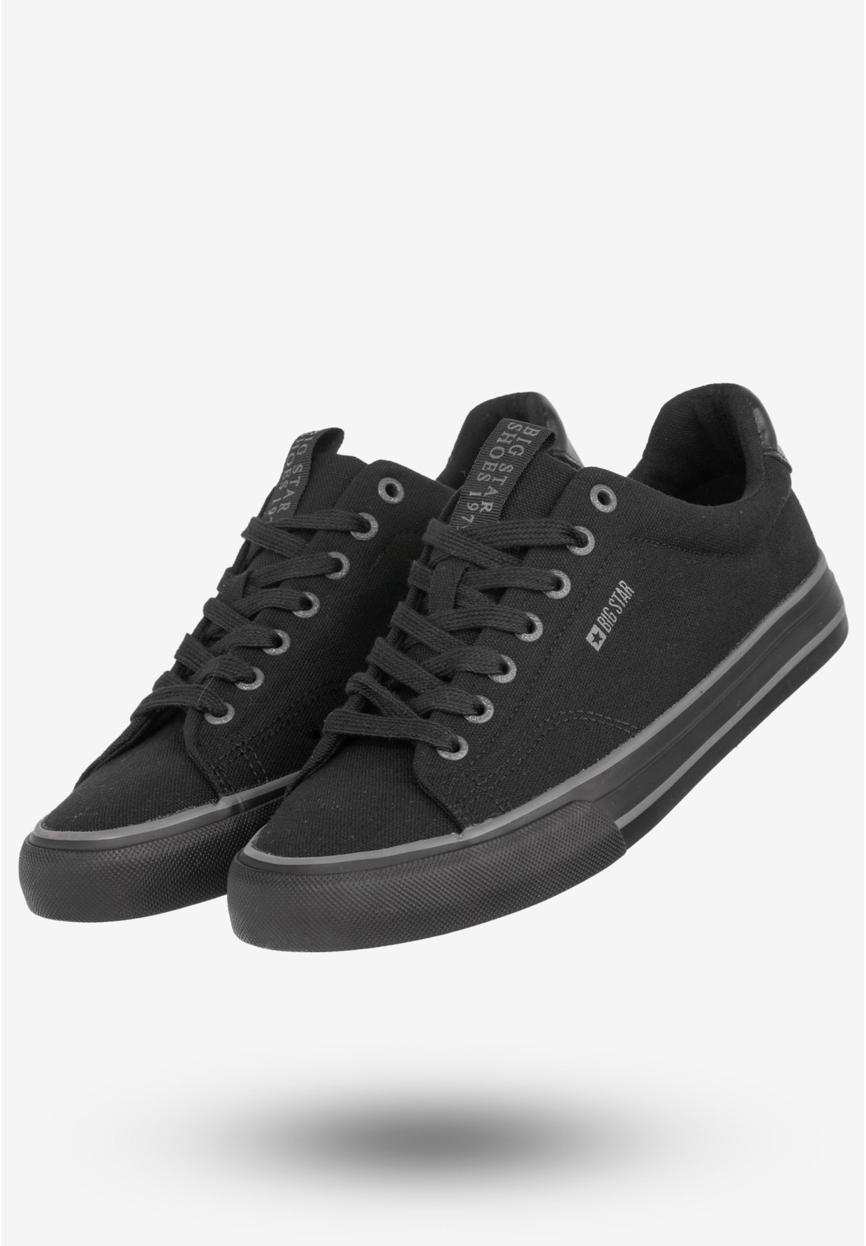 Trampki Męskie Buty Sportowe Tenisówki BIG STAR Czarne NN174018