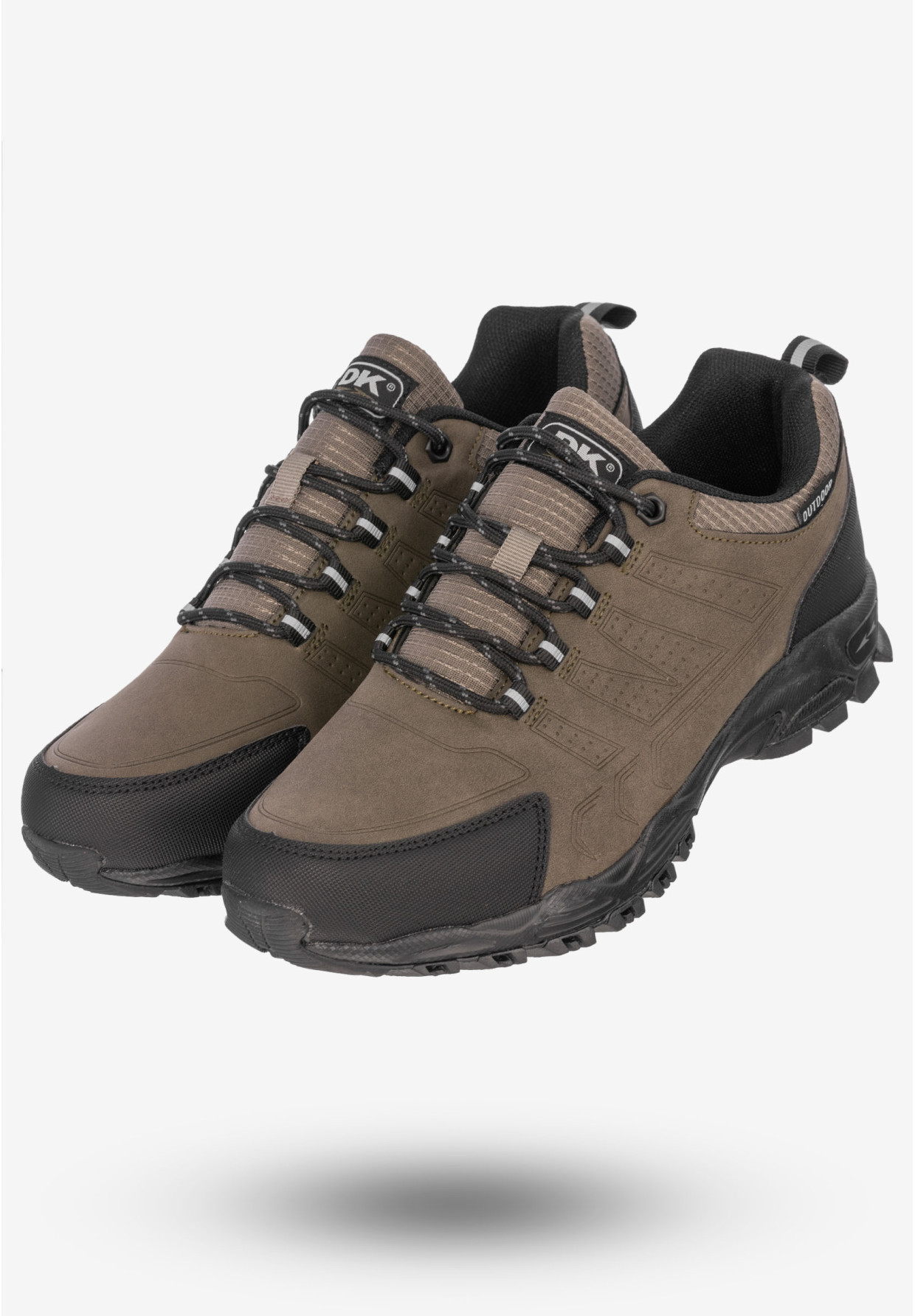 Trekkingi Męskie Buty Sportowe Outdoor DK Khaki Nebul
