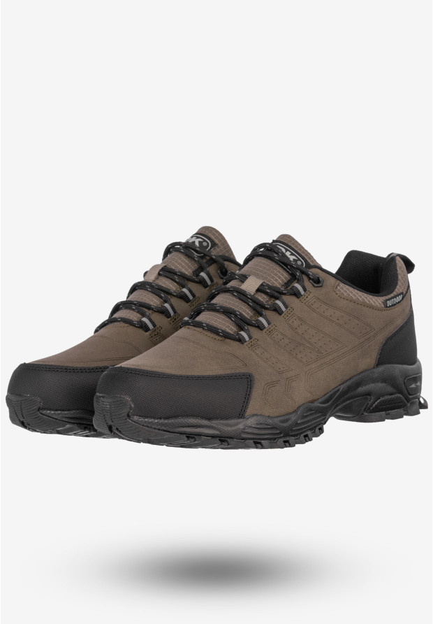 Trekkingi Męskie Buty Sportowe Outdoor DK Khaki Nebul