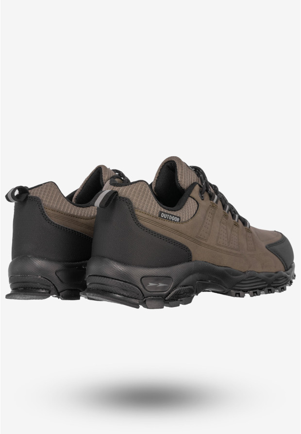 Trekkingi Męskie Buty Sportowe Outdoor DK Khaki Nebul
