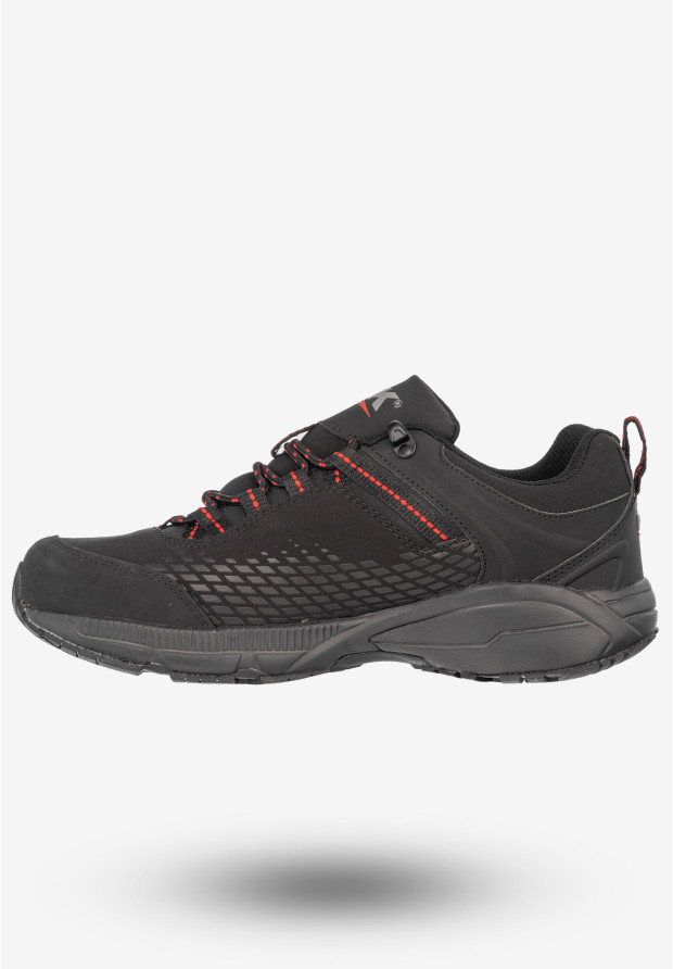 Trekkingi Męskie Buty Sportowe Aqua Soft Shell DK Czarne Prince
