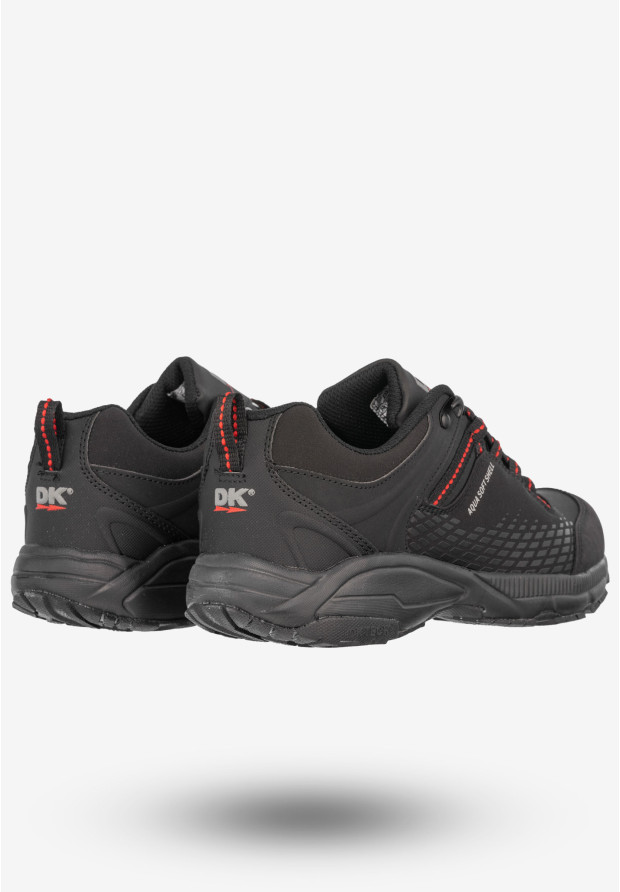 Trekkingi Męskie Buty Sportowe Aqua Soft Shell DK Czarne Prince