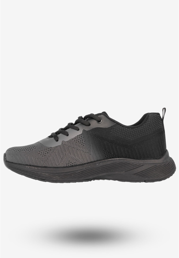 Sneakersy Męskie Buty Sportowe Do Biegania DK Szare Brain-2