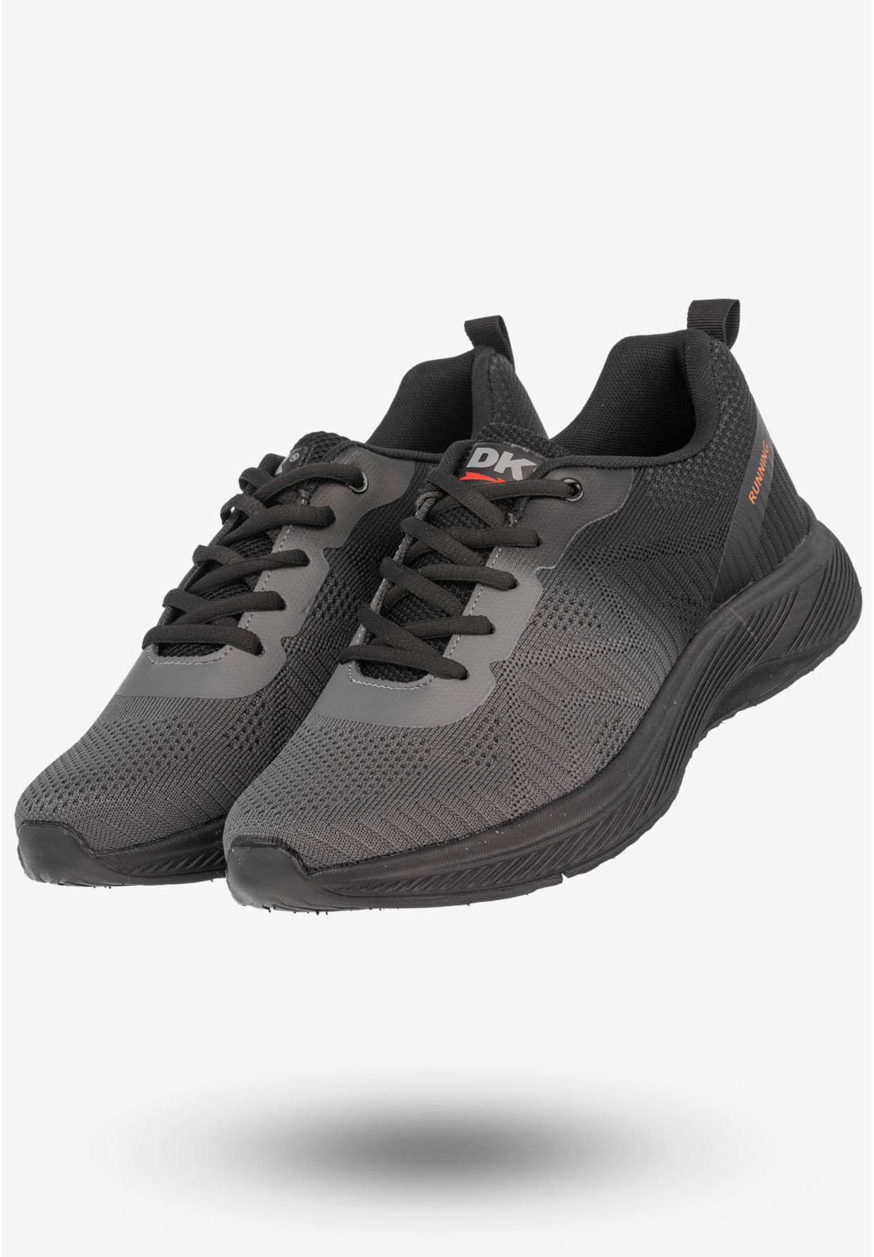 Sneakersy Męskie Buty Sportowe Do Biegania DK Szare Brain-2