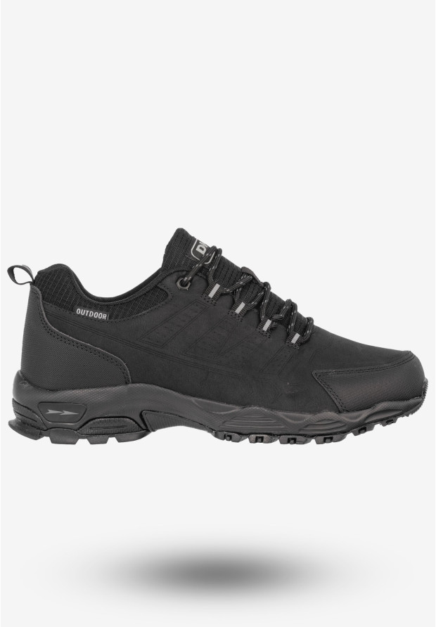 Trekkingi Męskie Buty Sportowe Outdoor DK Czarne Nebul