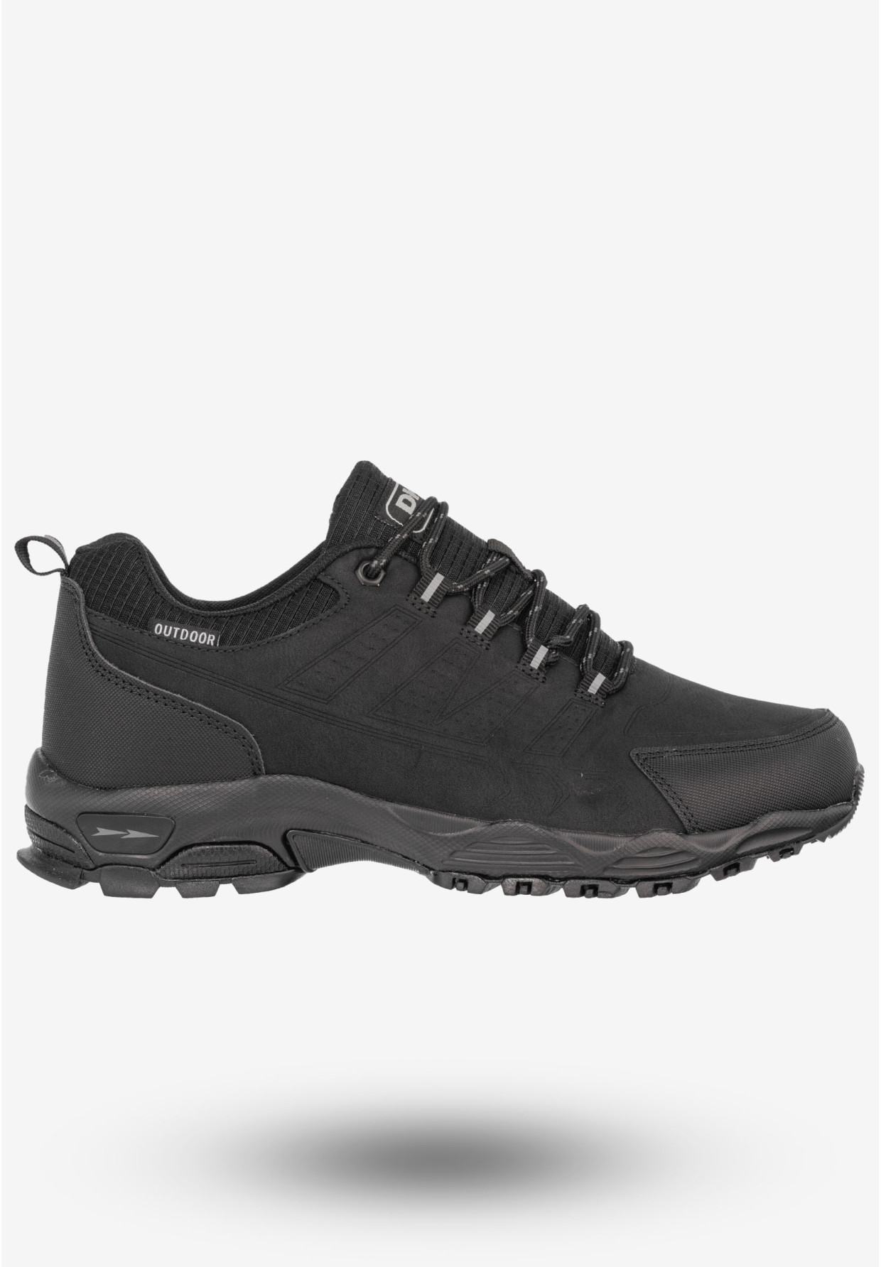 Trekkingi Męskie Buty Sportowe Outdoor DK Czarne Nebul