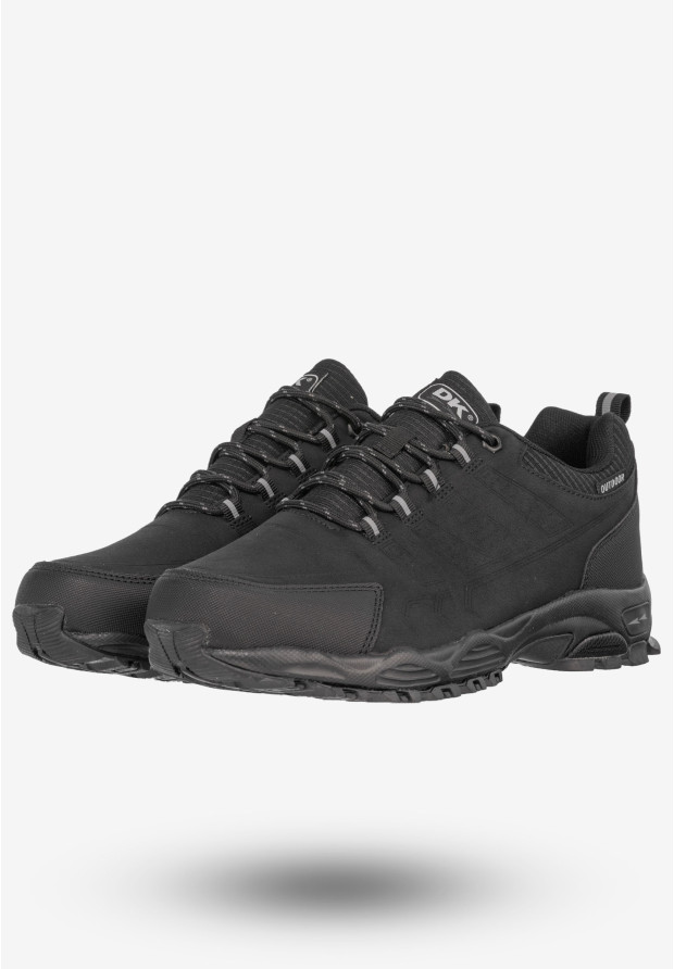 Trekkingi Męskie Buty Sportowe Outdoor DK Czarne Nebul
