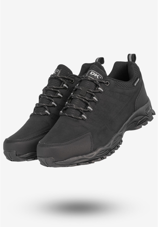 Trekkingi Męskie Buty Sportowe Outdoor DK Czarne Nebul
