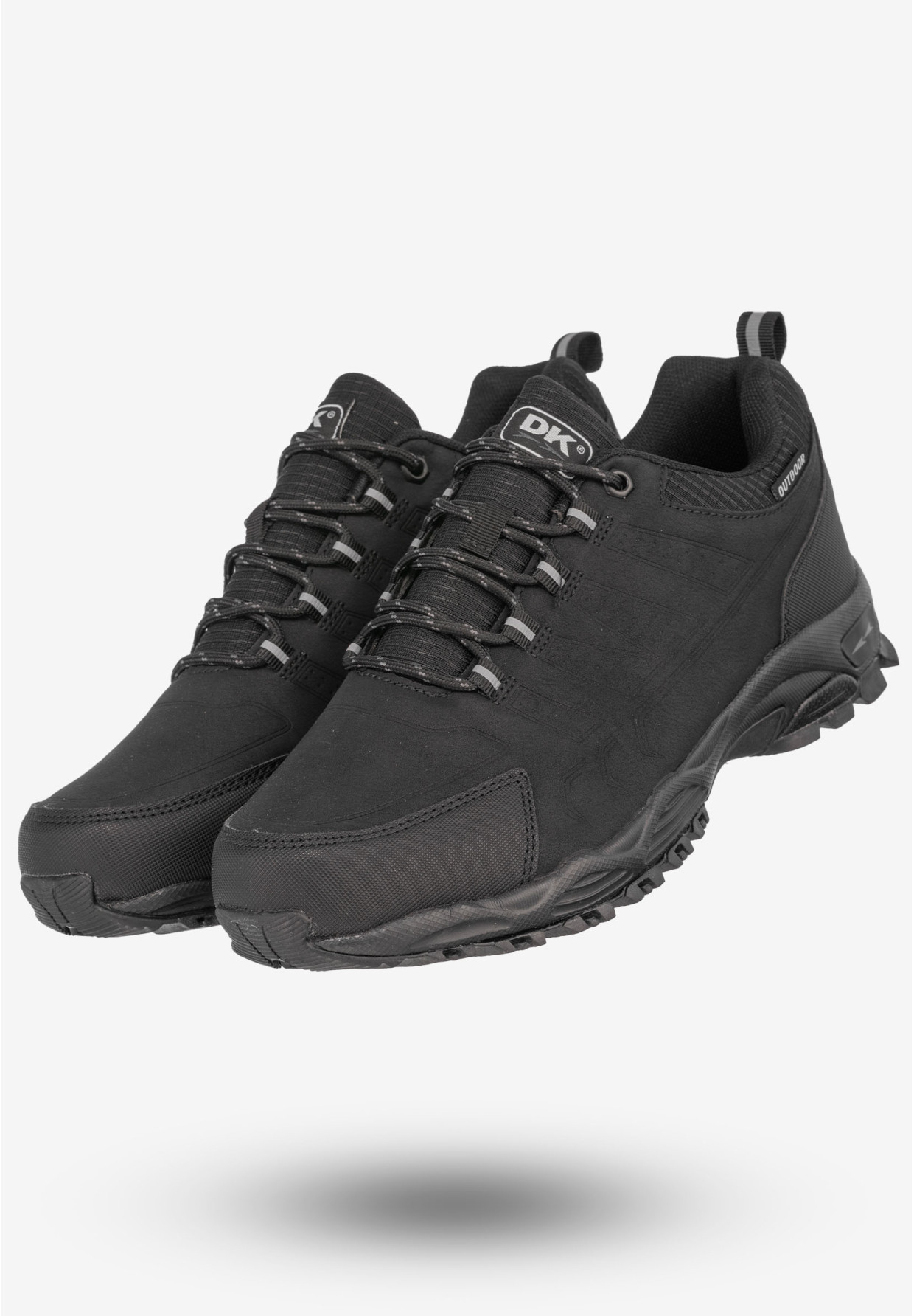 Trekkingi Męskie Buty Sportowe Outdoor DK Czarne Nebul