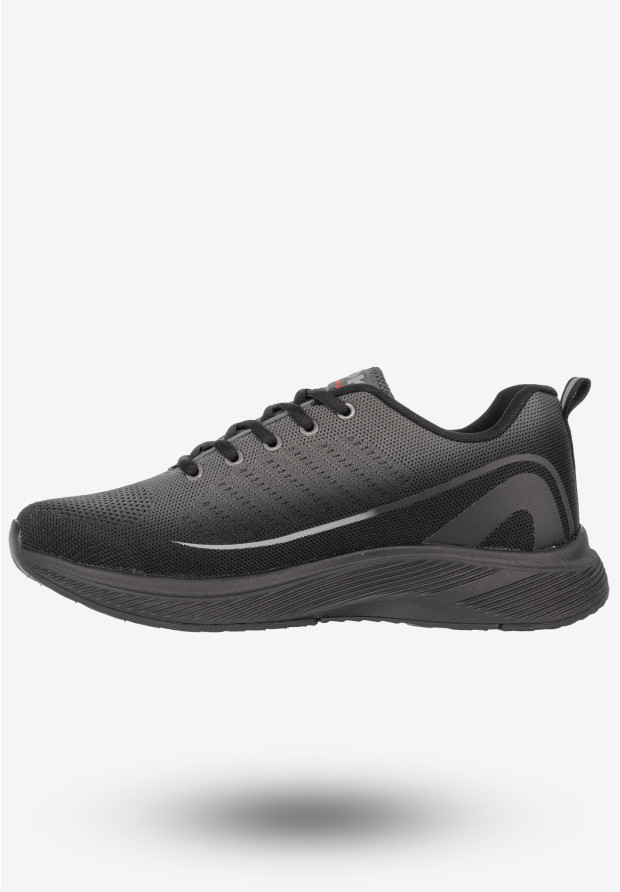 Sneakersy Męskie Buty Sportowe Do Biegania DK Szare Dozer-2