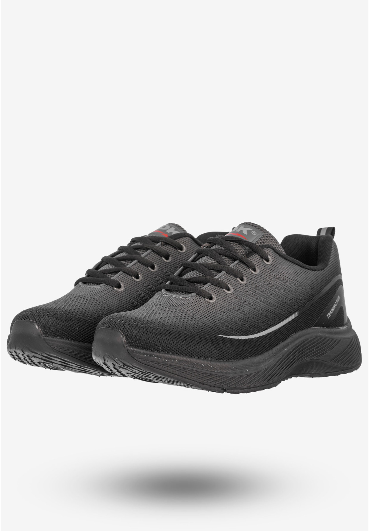 Sneakersy Męskie Buty Sportowe Do Biegania DK Szare Dozer-2