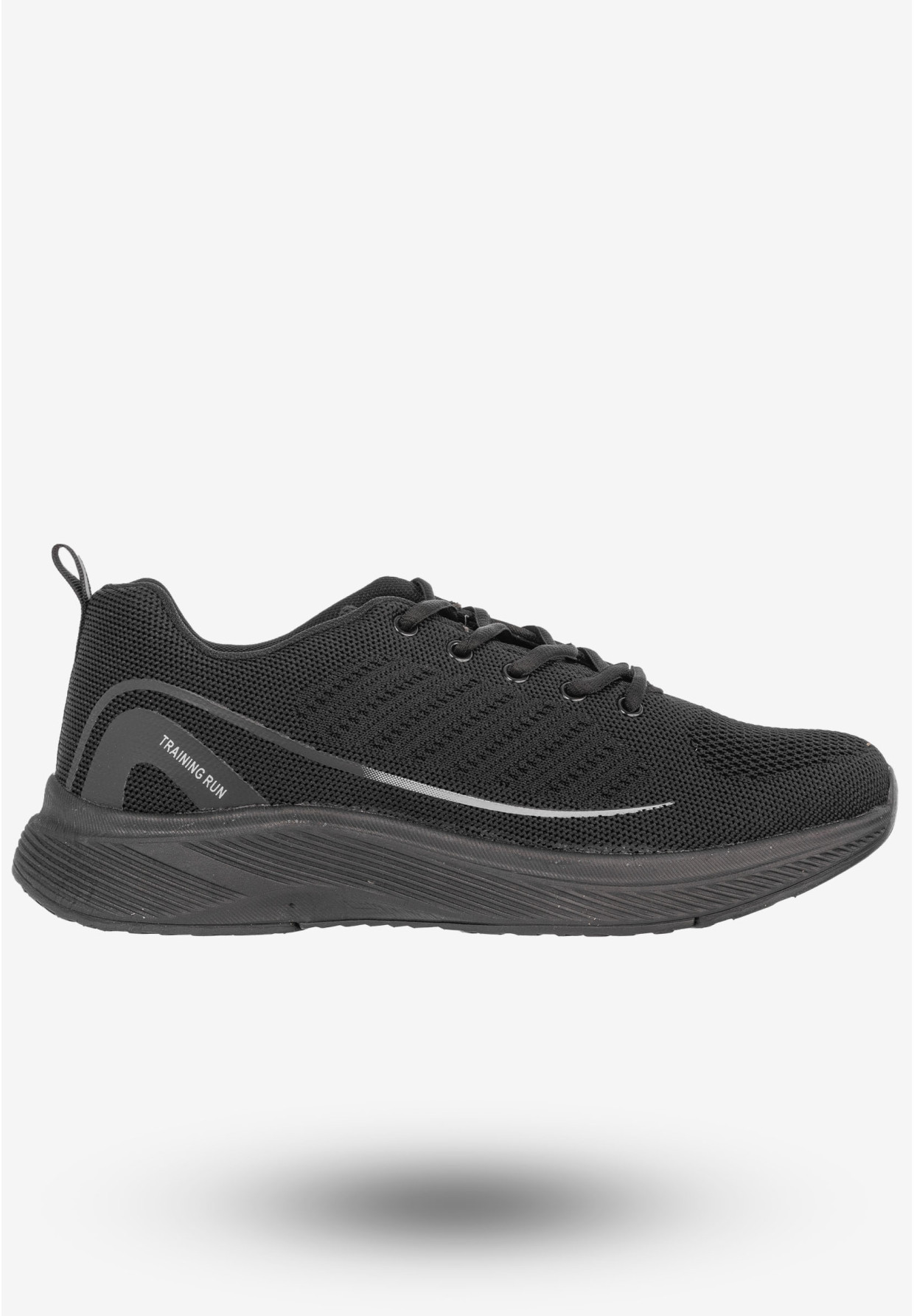 Sneakersy Męskie Buty Sportowe Do Biegania DK Czarne Dozer-2