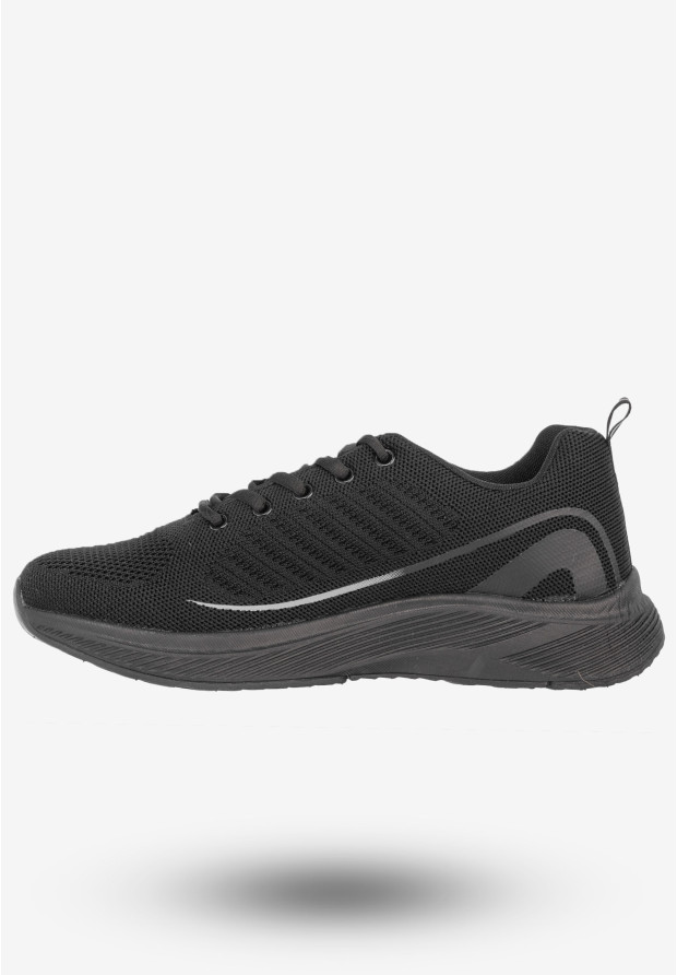 Sneakersy Męskie Buty Sportowe Do Biegania DK Czarne Dozer-2
