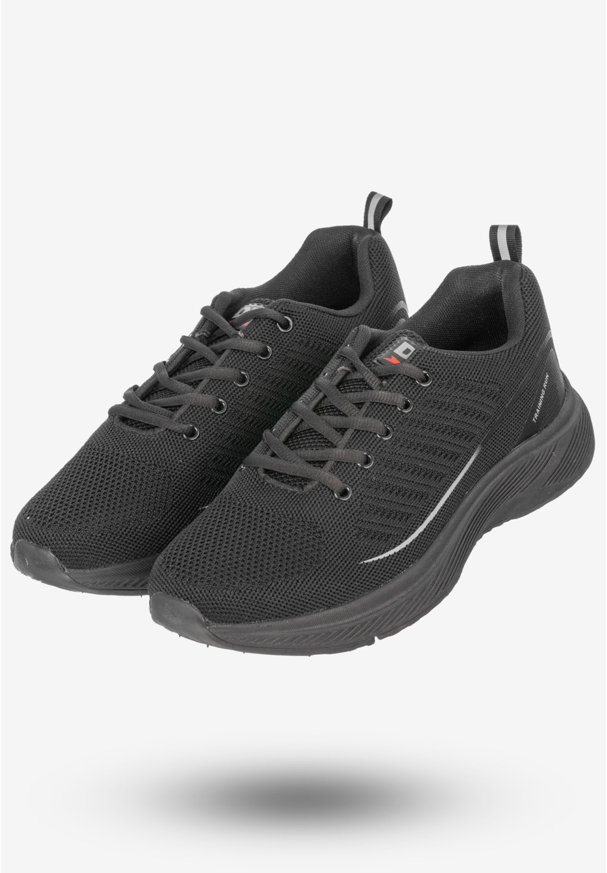 Sneakersy Męskie Buty Sportowe Do Biegania DK Czarne Dozer-2