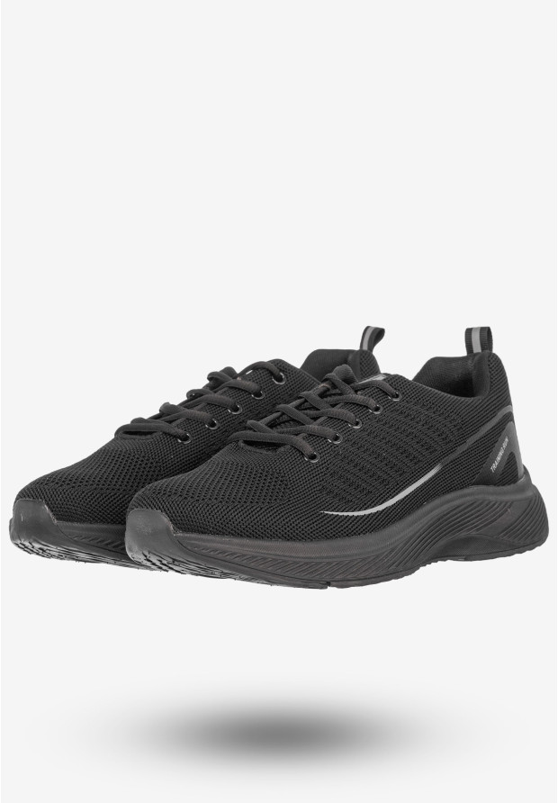 Sneakersy Męskie Buty Sportowe Do Biegania DK Czarne Dozer-2