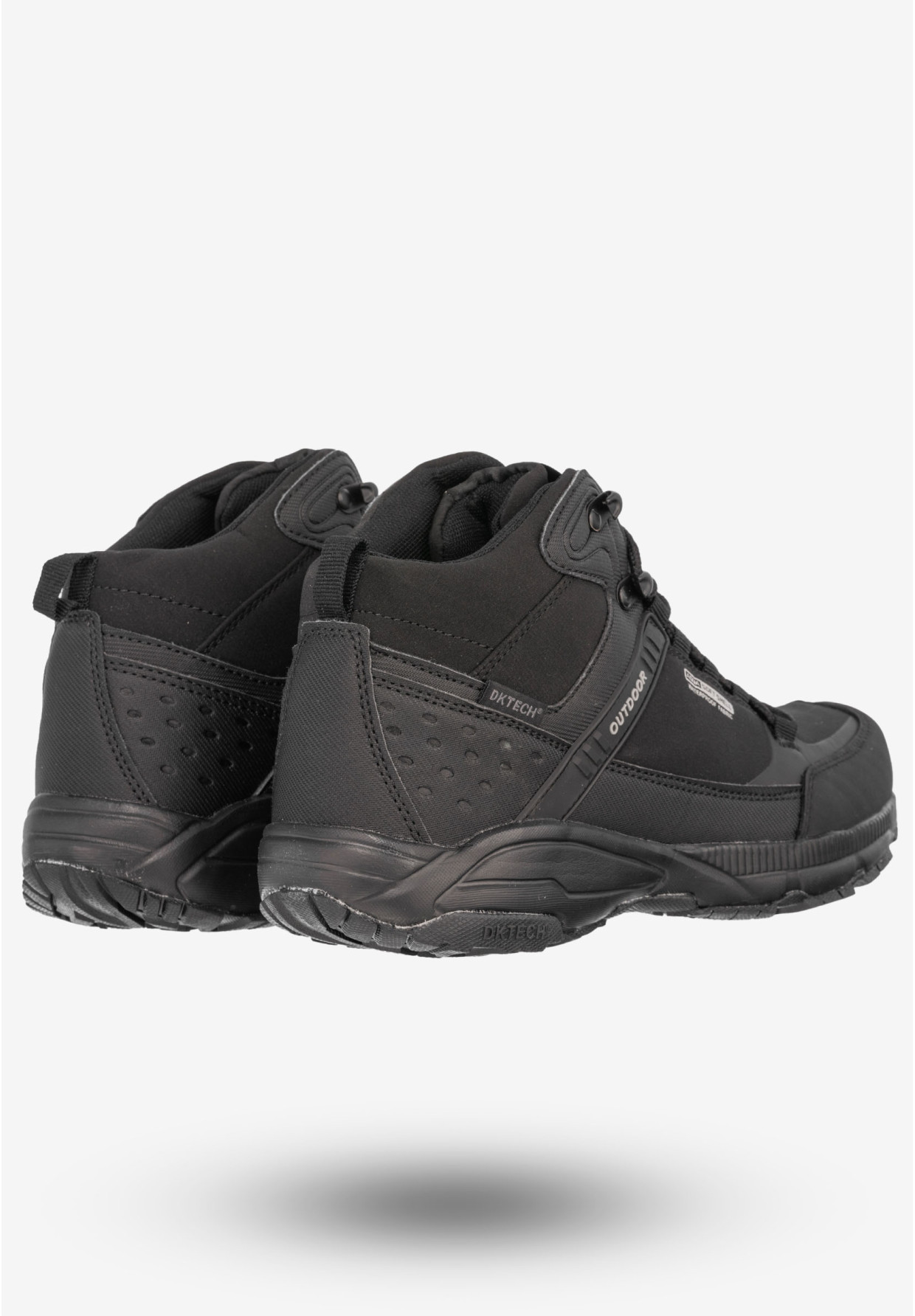 Trekkingi Damskie Buty Sportowe Wysokie Outdoor DK Czarne Predator High