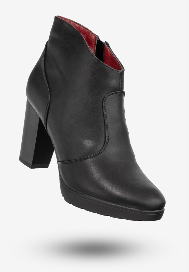 Botki Damskie Ekoskóra Buty...