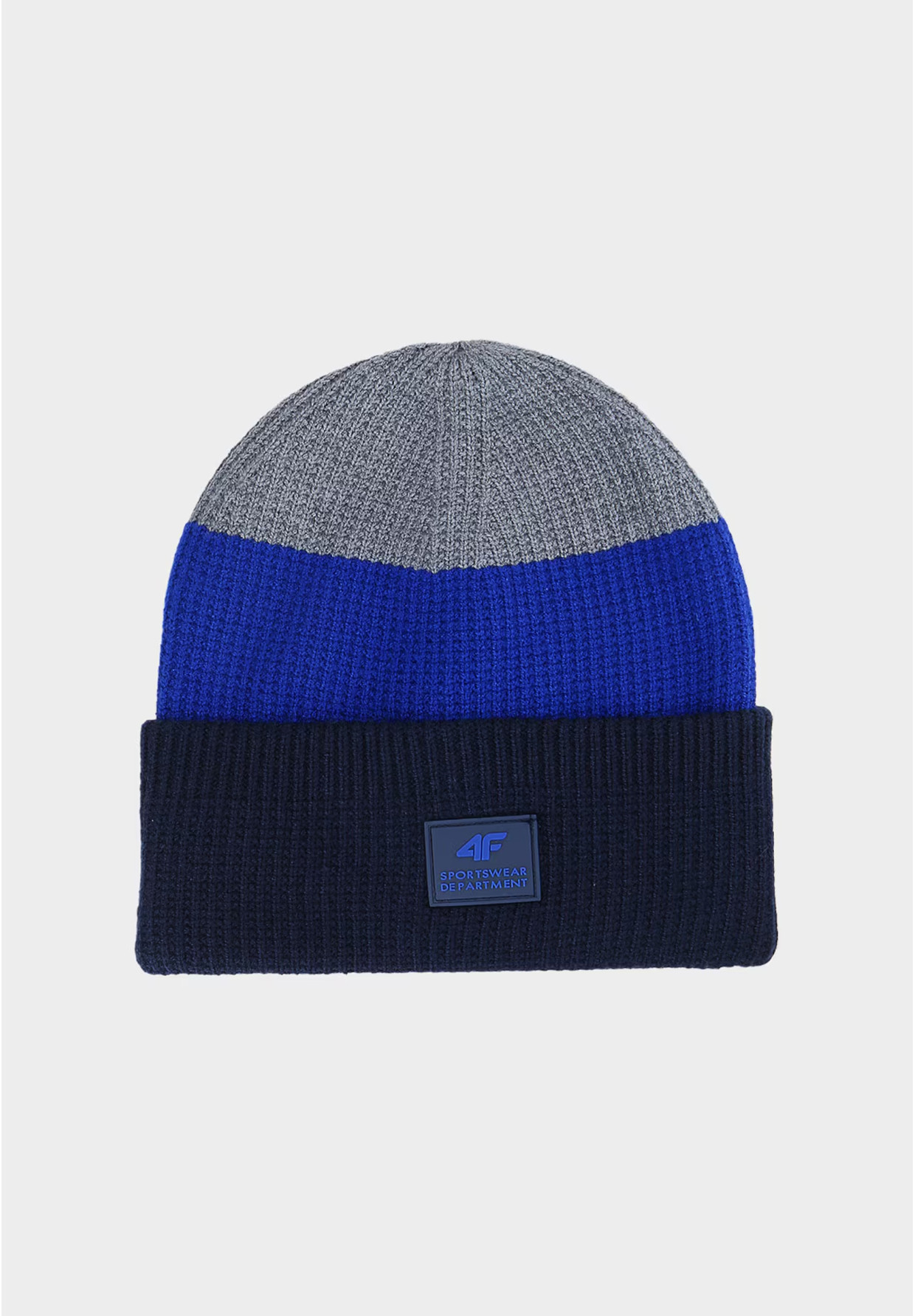 Czapka Dziecięca 4F Zimowa Beanie Niebieska 4FJWAW24ACAPM426