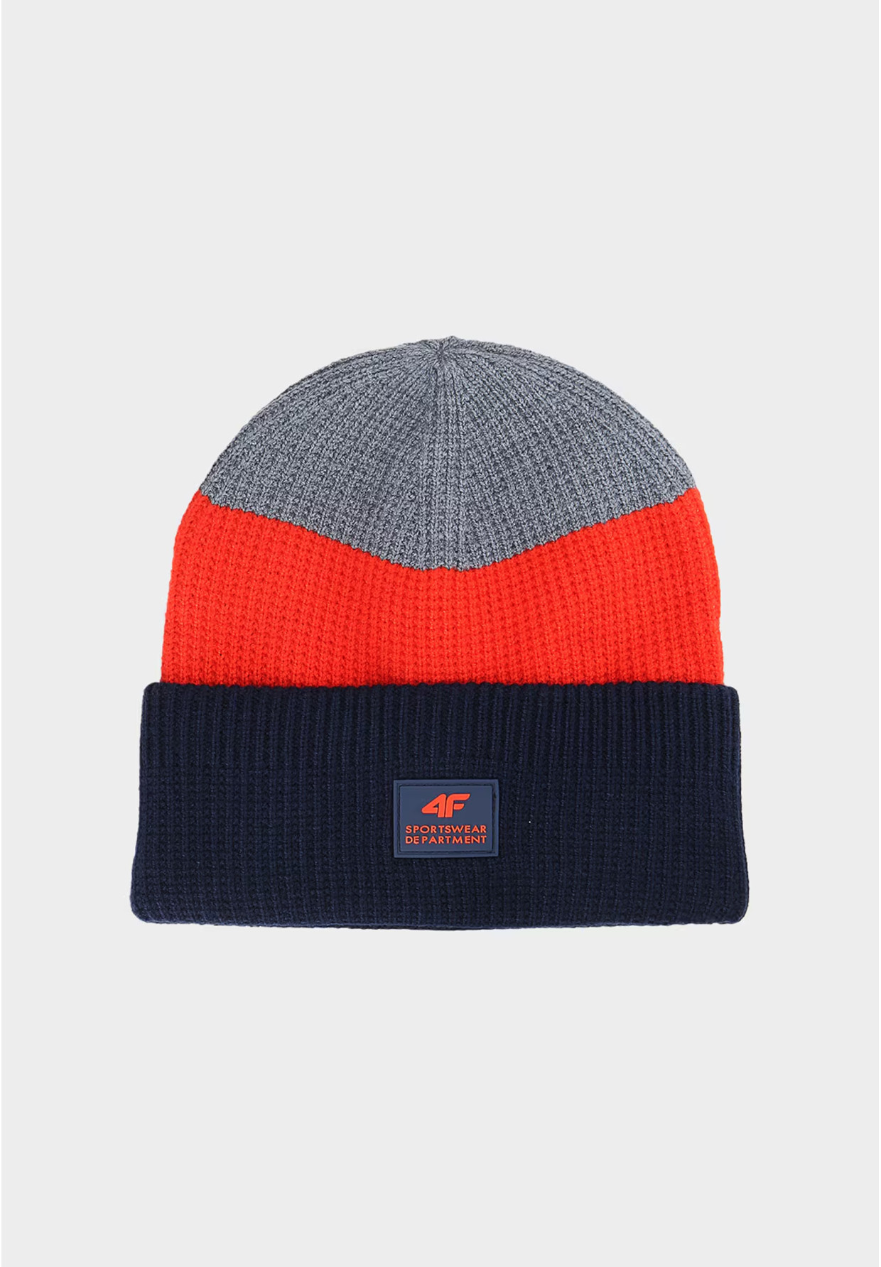 Czapka Dziecięca 4F Zimowa Beanie Czerwona 4FJWAW24ACAPM426