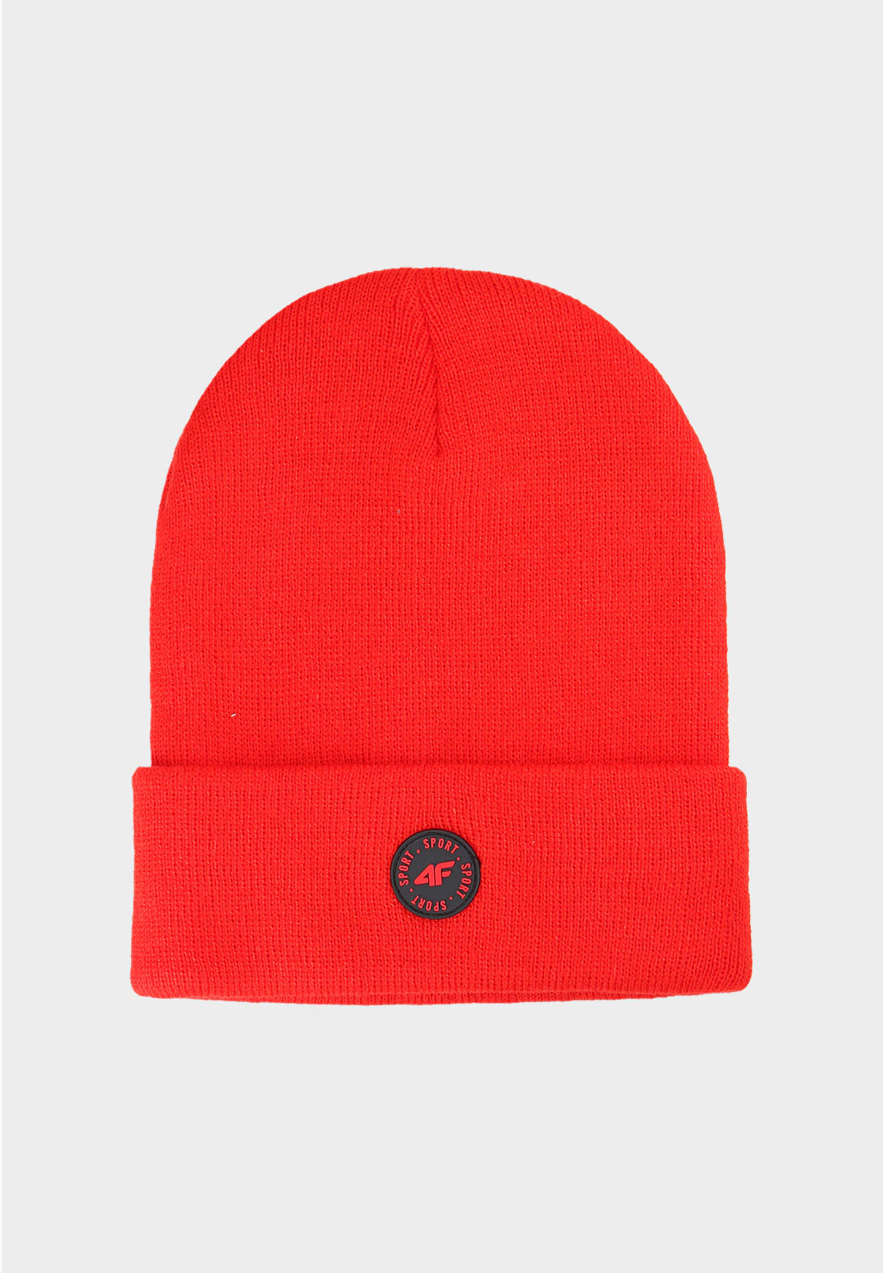 Czapka Dziecięca 4F Zimowa Beanie Pomarańczowa 4FJWAW24ACAPU444