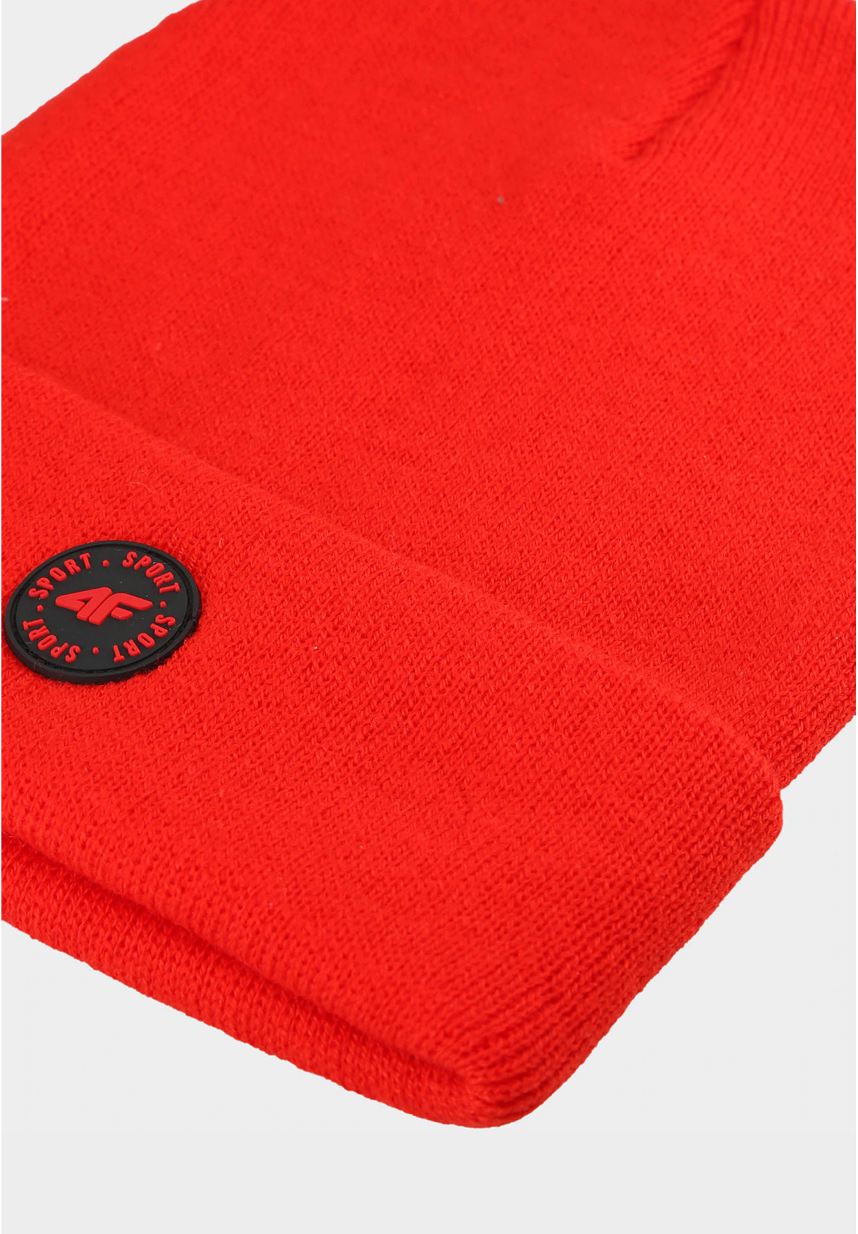 Czapka Dziecięca 4F Zimowa Beanie Pomarańczowa 4FJWAW24ACAPU444