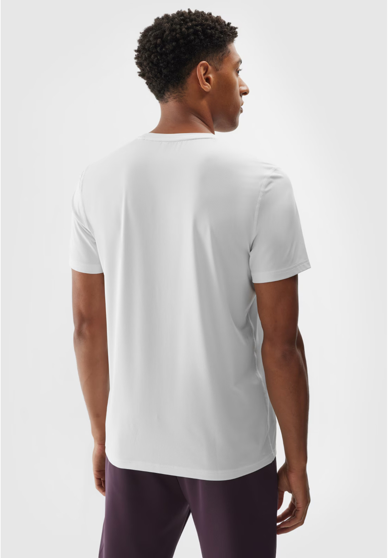 Koszulka Męska 4F Sportowy T-shirt Treningowy Biały 4FWAW24TFTSM0998