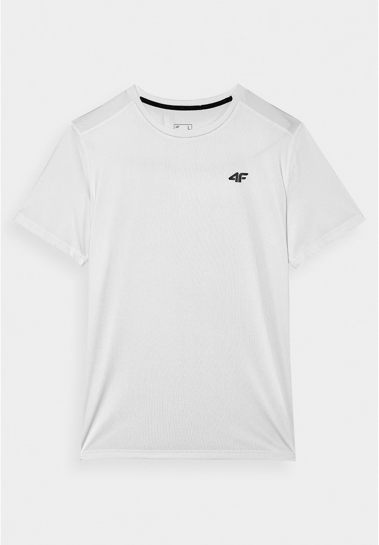 Koszulka Męska 4F Sportowy T-shirt Treningowy Biały 4FWAW24TFTSM0998