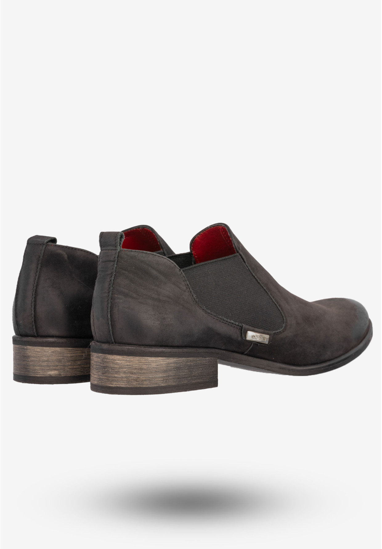 Półbuty Damskie Skórzane Buty Na Płaskim Obcasie Eleganckie eSKa Czarne 1037