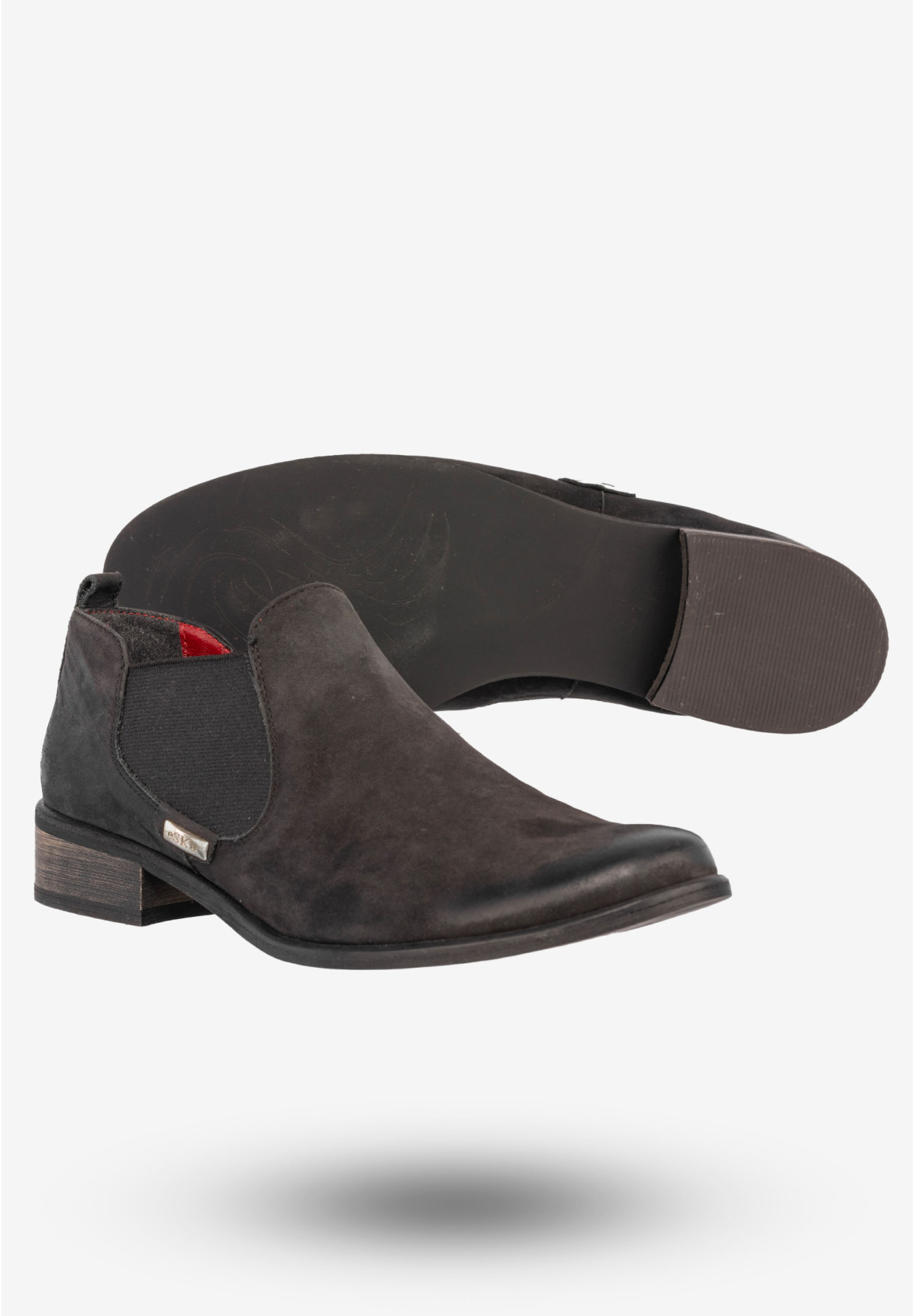 Półbuty Damskie Skórzane Buty Na Płaskim Obcasie Eleganckie eSKa Czarne 1037