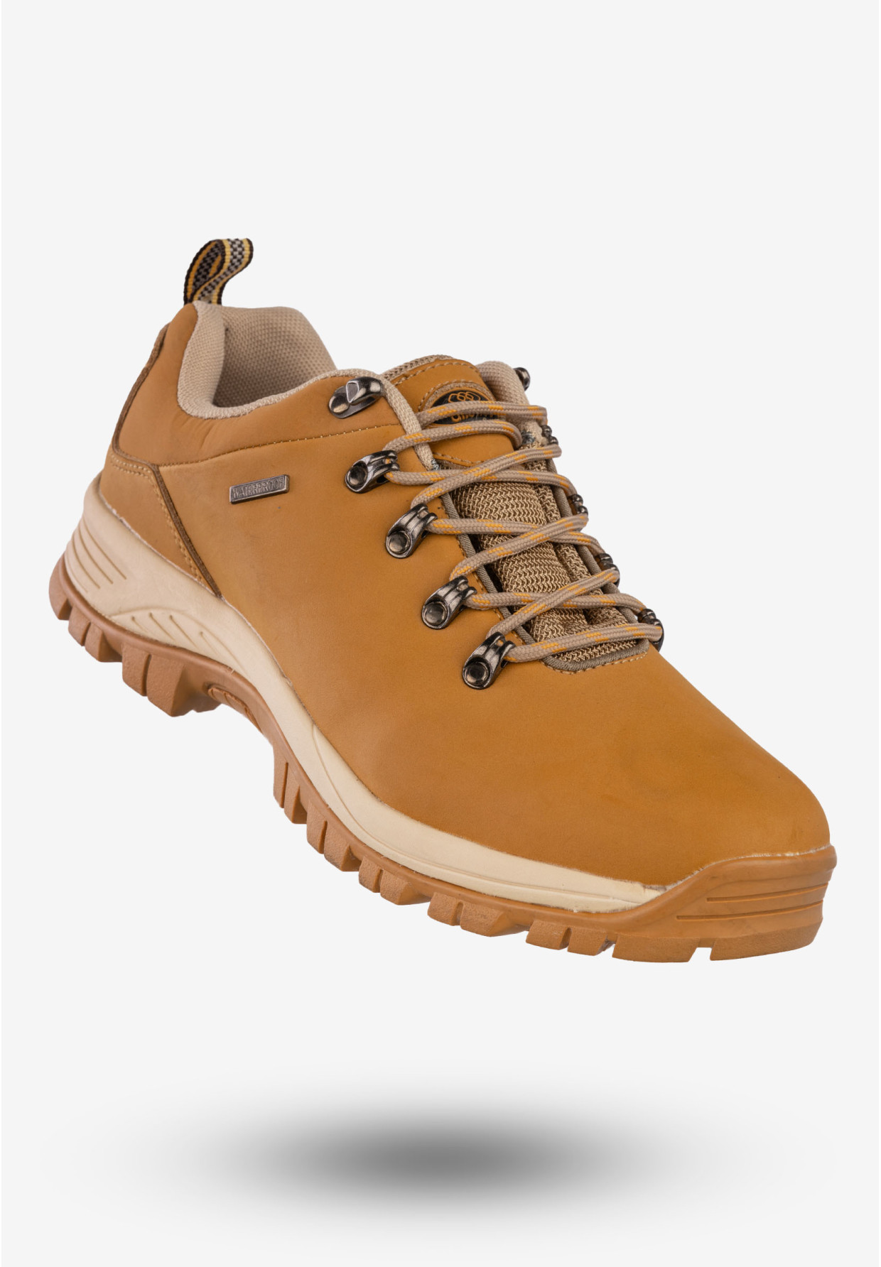 Buty Trekkingowe Męskie Niskie Buty Wodoodporne Atletico Żółte 1310