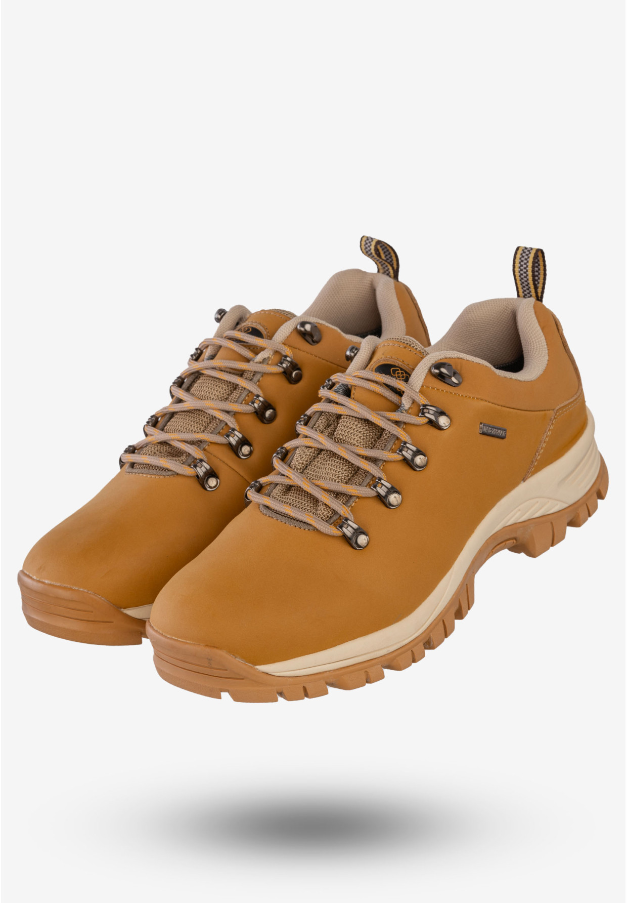 Buty Trekkingowe Męskie Niskie Buty Wodoodporne Atletico Żółte 1310