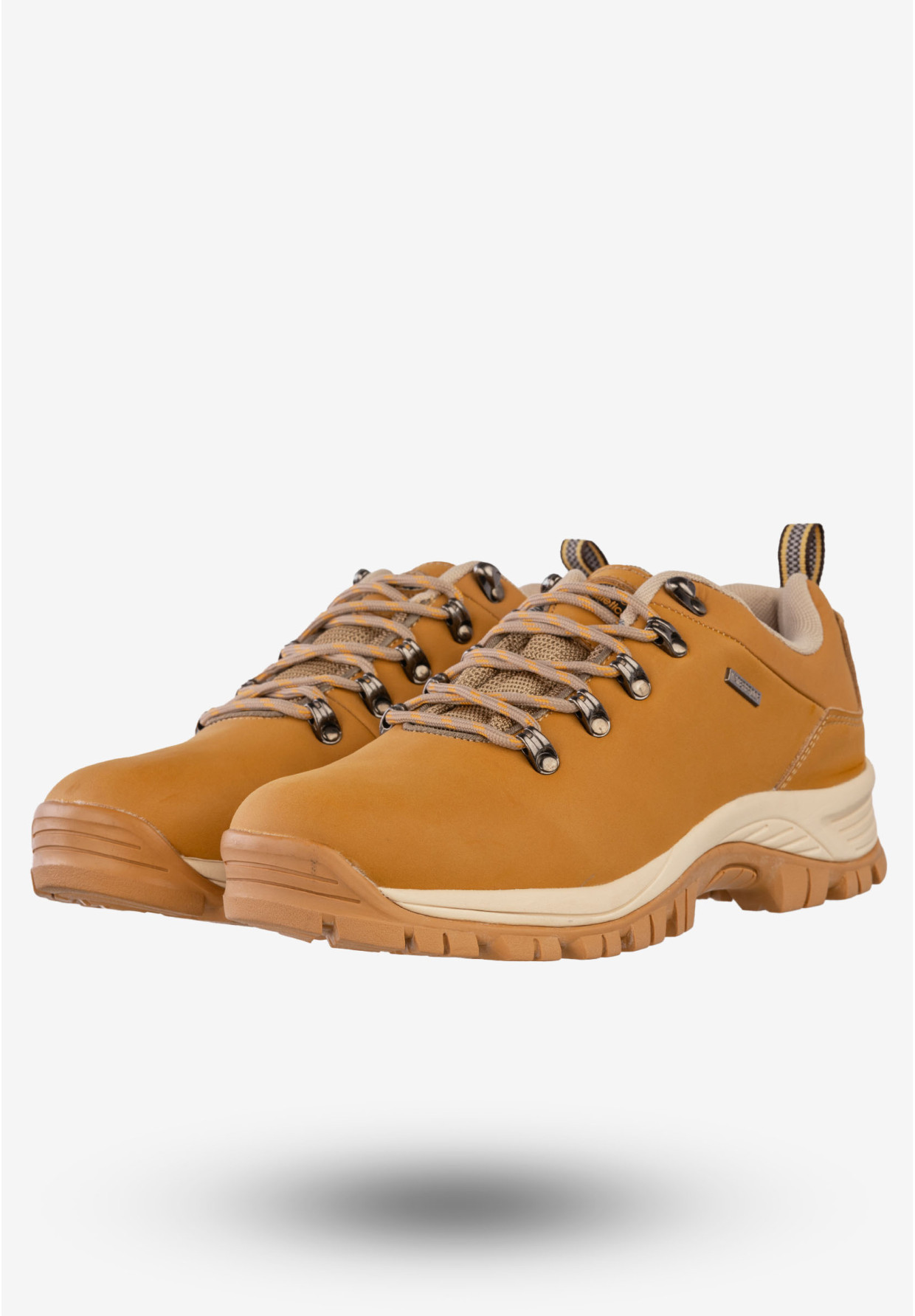 Buty Trekkingowe Męskie Niskie Buty Wodoodporne Atletico Żółte 1310