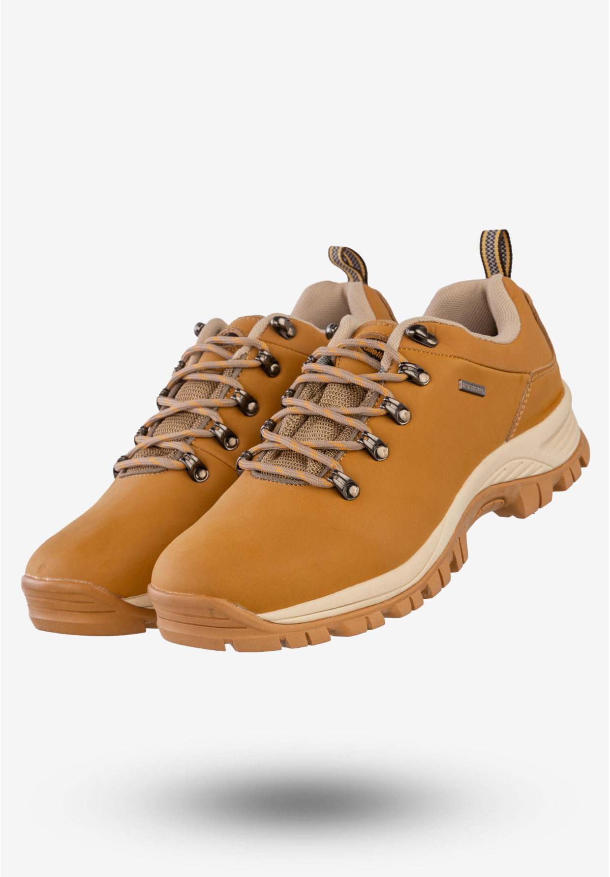 Buty Trekkingowe Męskie Niskie Buty Wodoodporne Atletico Żółte 1310