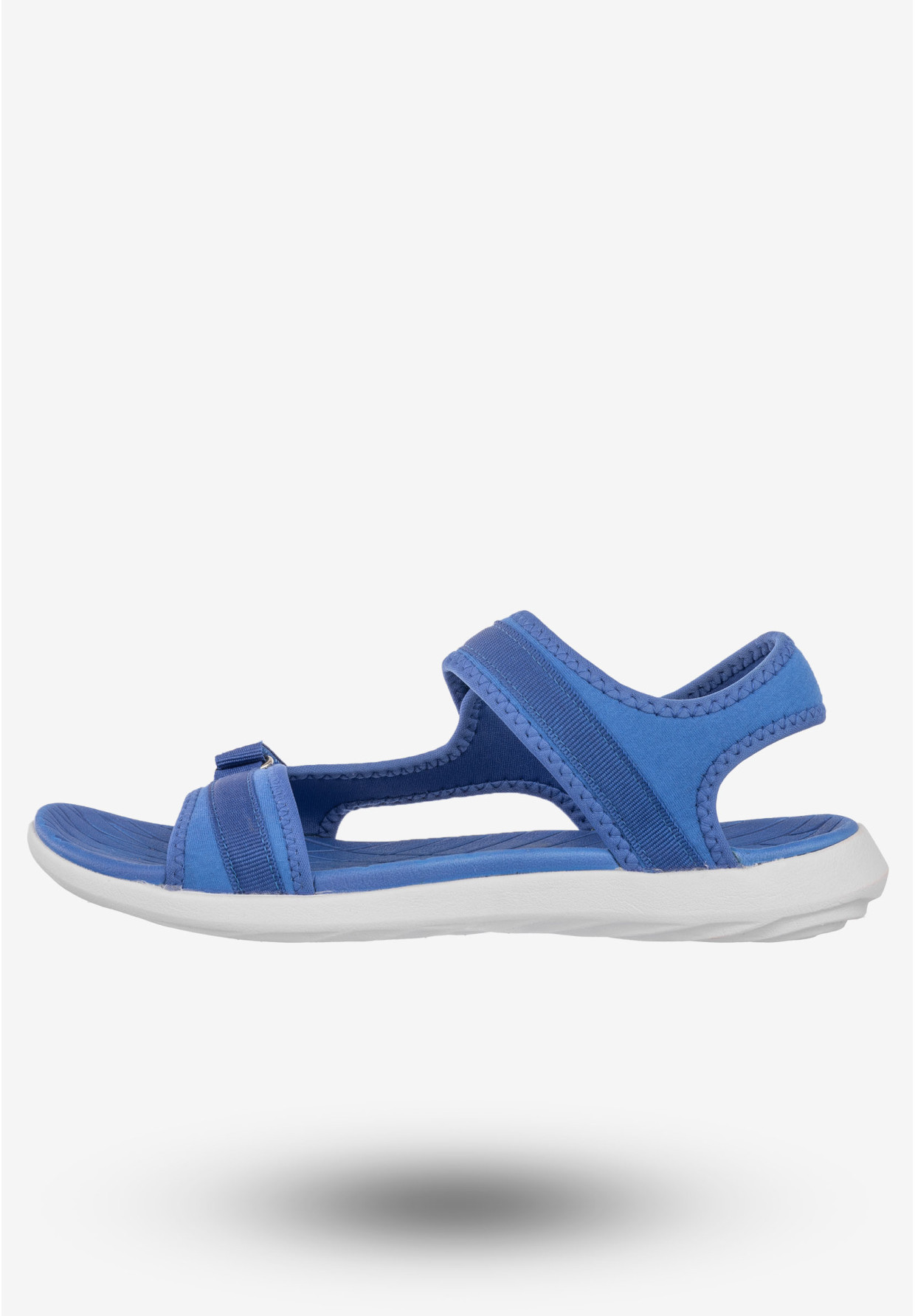 Sandały Sportowe Damskie 4F Na Rzepy Buty Wiosna/Lato Niebieskie HAL20-SAD001