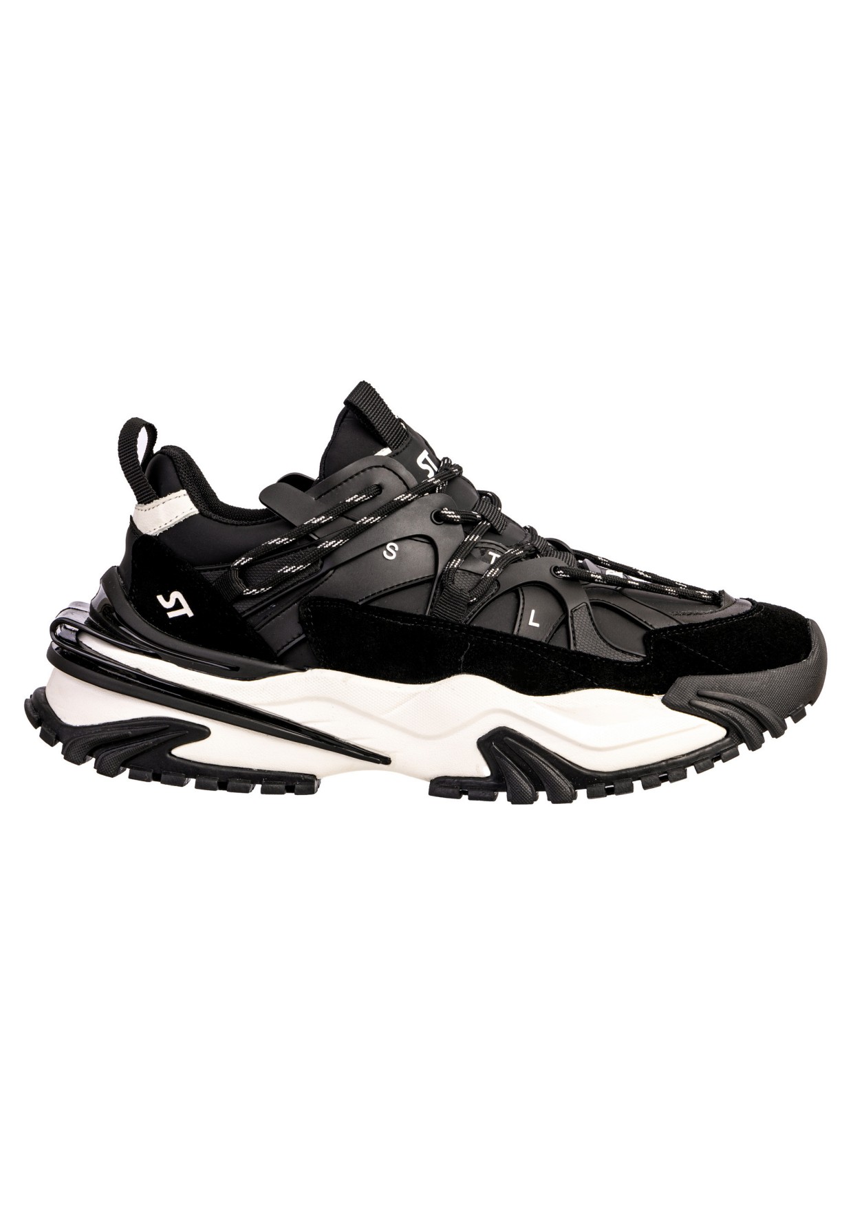 Sneakersy Męskie John Doubare Czarne 2133