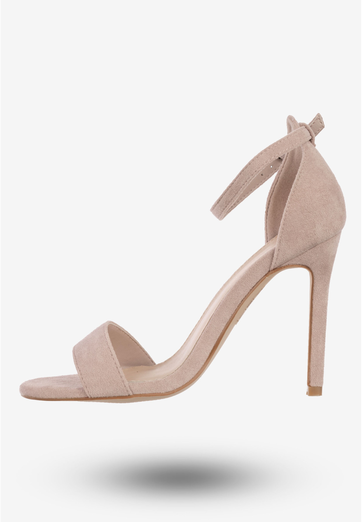 Sandały Damskie Na Obcasie Buty Eleganckie Potocki Pudrowy Róż 23-20017GR