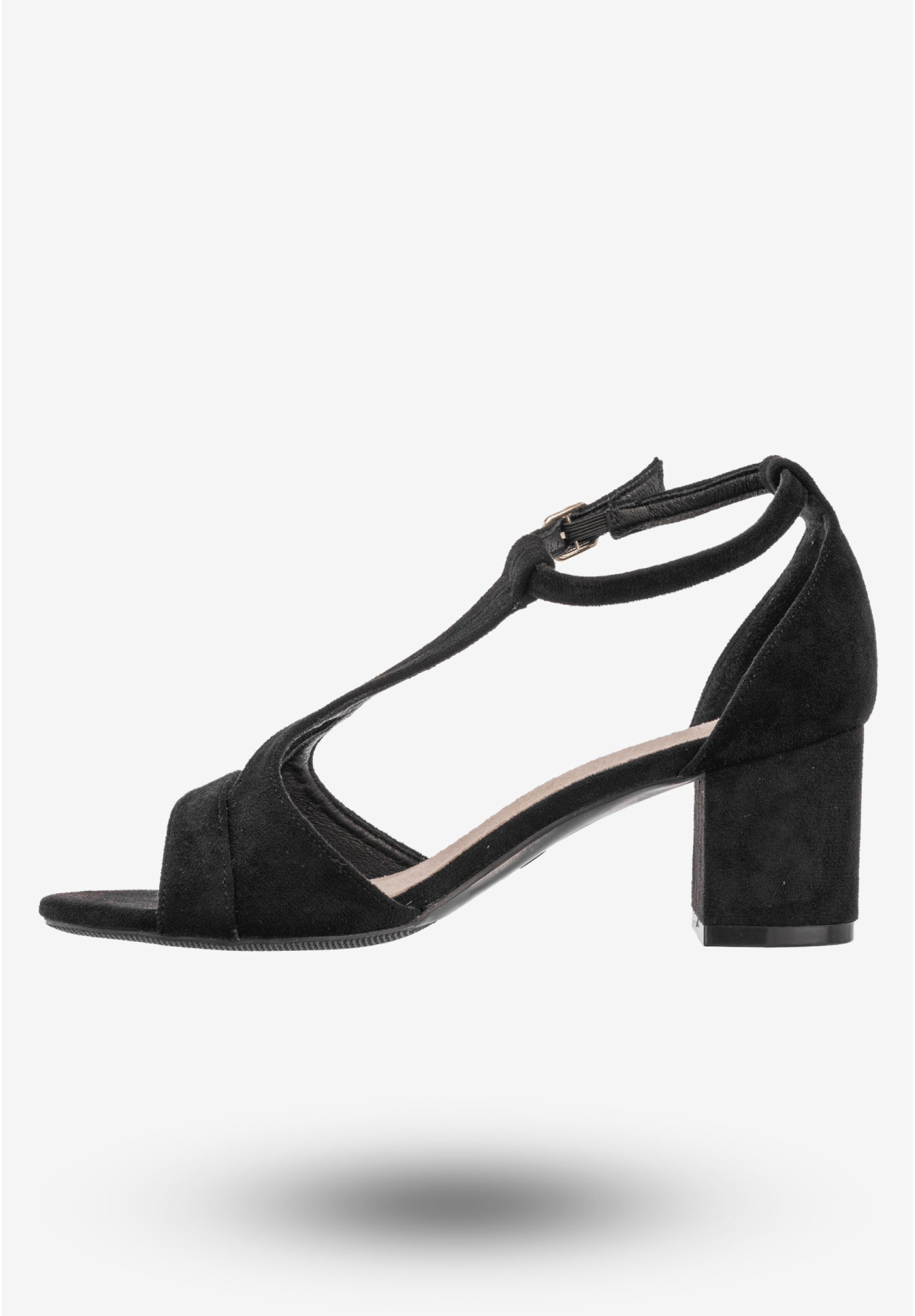 Sandały Damskie Buty Na Obcasie Eleganckie Potocki Czarne 24-20311BK