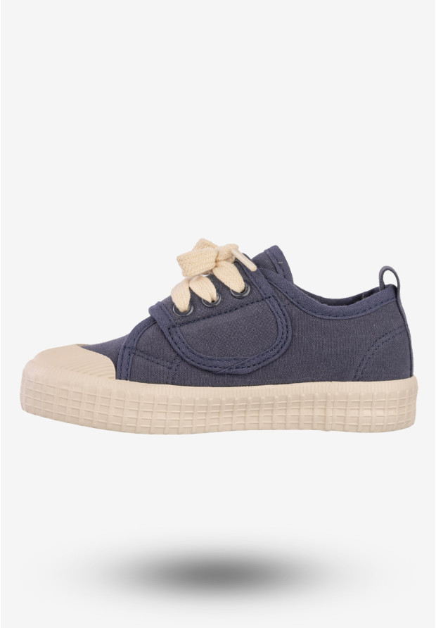 Trampki Dziecięce Buty Na Rzepy BIG STAR Granatowe NN374016
