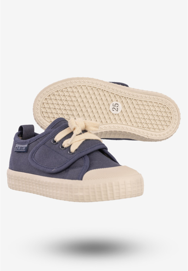Trampki Dziecięce Buty Na Rzepy BIG STAR Granatowe NN374016