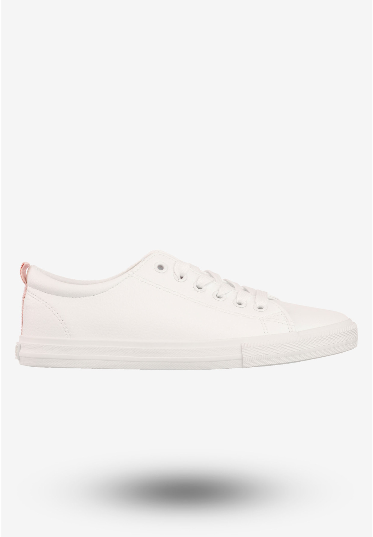Tenisówki Damskie Sznurowane Buty Sportowe Big Star Białe RR274001